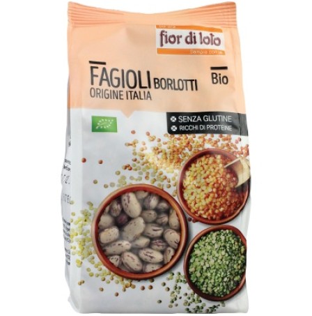 FAGIOLI BORLOTTI ITA BIO 400G